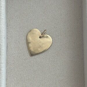 Catbird NYC 14K Yellow Solid Gold Full Heart Charm